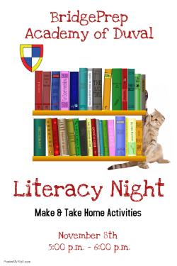 Literacy Night -Reminder